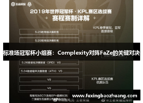 标准场冠军杯小组赛：Complexity对阵FaZe的关键对决